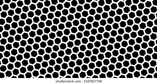 Abstract geometric hexagonal vector background
