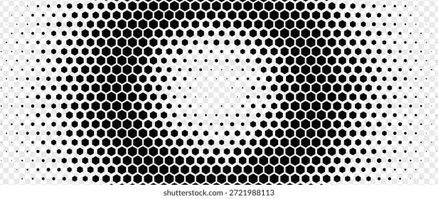 Padrão de hexágonos geométricos abstratos. Padrão Hexagonal De Impressão De Design De Moda Hipster. Plano De Fundo Mínimo De Gradiente Técnico. Ilustração de vetor.
