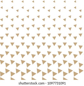 Abstract geometric hipster fashion design print triangle pattern