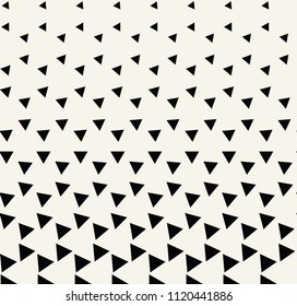 Abstract geometric hipster fashion design print triangle pattern