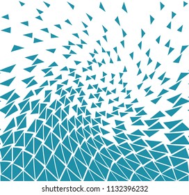 Abstract geometric hipster fashion design print triangle pattern