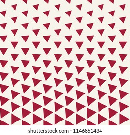 Abstract geometric hipster fashion design print triangle pattern