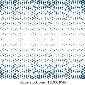 Abstract geometric hipster fashion design print triangle pattern