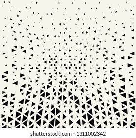 Abstract geometric hipster fashion design print triangle pattern