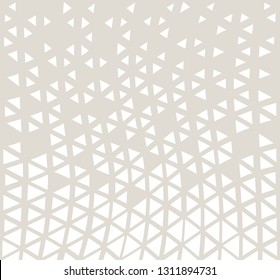 Abstract geometric hipster fashion design print triangle pattern