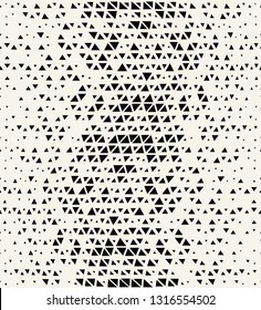 Abstract geometric hipster fashion design print triangle pattern