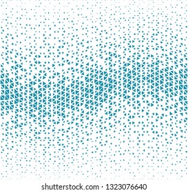 Abstract geometric hipster fashion design print triangle pattern