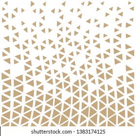 Abstract geometric hipster fashion design print triangle pattern