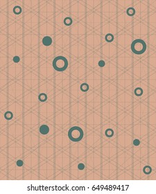 Abstract geometric hipster fashion design print triangle pattern