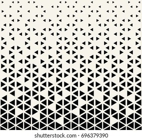 Abstract geometric hipster fashion design print triangle pattern