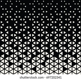 Abstract geometric hipster fashion design print triangle pattern