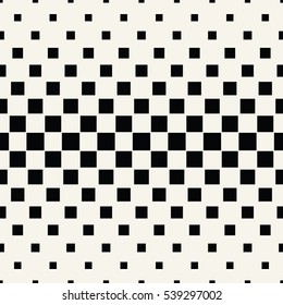 Abstract geometric hipster fashion halftone square pattern