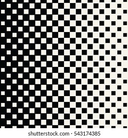 Abstract geometric hipster fashion halftone square pattern