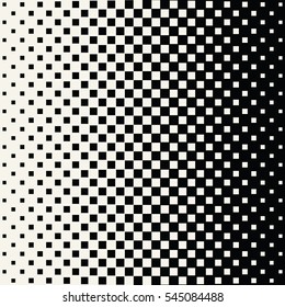 Abstract geometric hipster fashion halftone square pattern