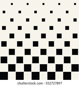 Abstract geometric hipster fashion halftone square pattern