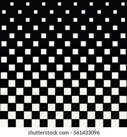 Abstract geometric hipster fashion halftone square pattern