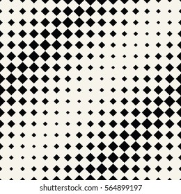 Abstract Geometric Hipster Fashion Halftone Square Pattern