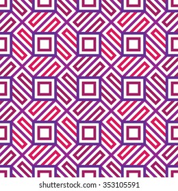 Abstract geometric hipster fashion pillow pattern

