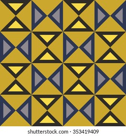 Abstract geometric hipster fashion pillow squares pattern