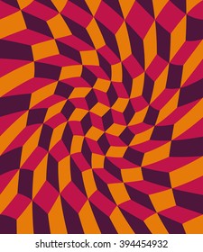 Abstract geometric hipster fashion pillow pattern