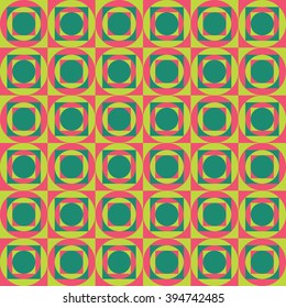 Abstract geometric hipster fashion pillow pattern