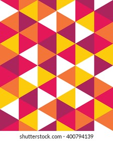 Abstract geometric hipster fashion pillow bedding pattern