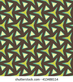 Abstract geometric hipster fashion pillow pattern
