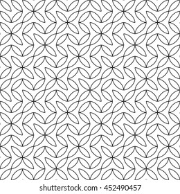 Abstract geometric hipster fashion pillow pattern