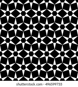 Abstract geometric hipster fashion pillow star pattern