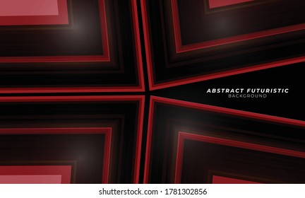 Abstract geometric hi-tech background. Abstract futuristic art wallpaper. Vector illustration.