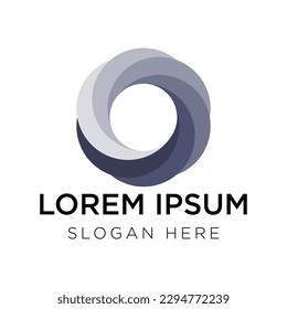 abstract geometric icon logo vector illustration