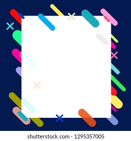 Abstract geometric illustration design and background.