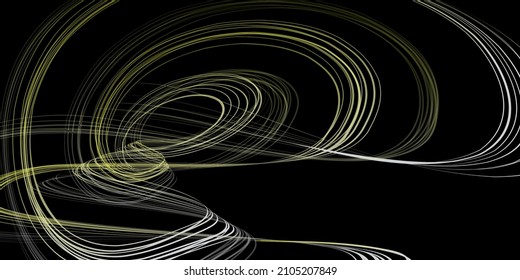 Ilustración geométrica abstracta de la pluma de punta de fieltro con gradiente sobre fondo oscuro. Fondo de degradado abstracto. Cubierta, papel pintado, diseño de volante.