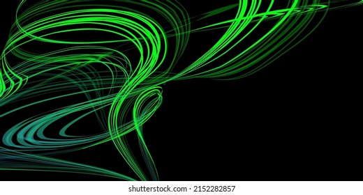 Ilustración geométrica abstracta de la pluma de punta de fieltro con gradiente sobre fondo oscuro. Fondo de degradado abstracto. Cubierta, papel pintado, diseño de volante.