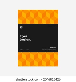 Abstract geometric illustration layout bundle. Company identity brochure template collection design. Modern corporate report cover. Texture pattern background front page mock up set. Autumn. Halloween