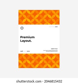 Abstract geometric illustration layout bundle. Company identity brochure template collection design. Modern corporate report cover. Texture pattern background front page mock up set. Autumn. Halloween