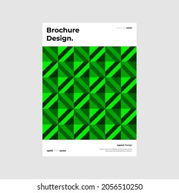 Abstract geometric illustration layout bundle. Company identity brochure template collection design. Modern corporate report cover. Texture pattern background front page mock up set. Vector eps10