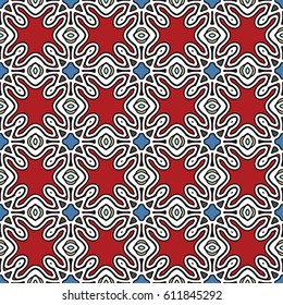 Abstract geometric illustration. Pattern for website, corporate style, interior design, wallpaper. The endless texture.Vector ornaments.