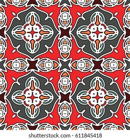 Abstract geometric illustration. Pattern for website, corporate style, interior design, wallpaper. The endless texture.Vector ornaments.