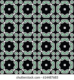 Abstract geometric illustration. Pattern for website, corporate style, interior design, wallpaper. The endless texture.Vector ornaments.