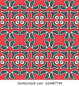 Abstract geometric illustration. Pattern for website, corporate style, interior design, wallpaper. The endless texture.Vector ornaments.
