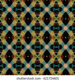 Abstract geometric illustration. Pattern for website, corporate style, interior design, wallpaper. The endless texture.Vector ornaments.