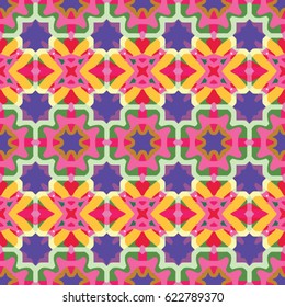 Abstract geometric illustration. Pattern for website, corporate style, interior design, wallpaper. The endless texture.Vector ornaments.