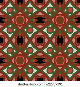 Abstract geometric illustration. Pattern for website, corporate style, interior design, wallpaper. The endless texture.Vector ornaments.