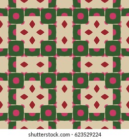 Abstract geometric illustration. Pattern for website, corporate style, interior design, wallpaper. The endless texture.Vector ornaments.