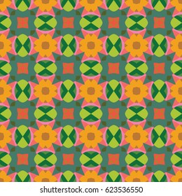 Abstract geometric illustration. Pattern for website, corporate style, interior design, wallpaper. The endless texture.Vector ornaments.