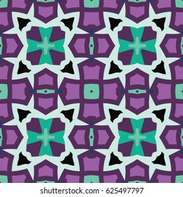 Abstract geometric illustration. Pattern for website, corporate style, interior design, wallpaper. The endless texture.Vector ornaments.