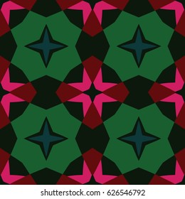 Abstract geometric illustration. Pattern for website, corporate style, interior design, wallpaper. The endless texture.Vector ornaments.