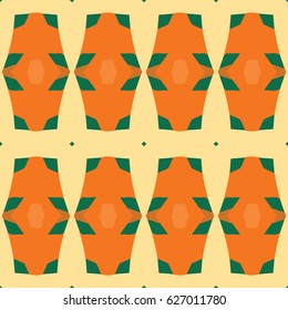 Abstract geometric illustration. Pattern for website, corporate style, interior design, wallpaper. The endless texture.Vector ornaments.