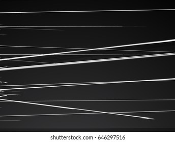 Abstract geometric illustration with random, chaotic elements